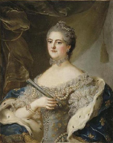 Jjean-Marc nattier elisabeth-Alexandrine de Bourbon-Conde, Mademoiselle de Sens Germany oil painting art